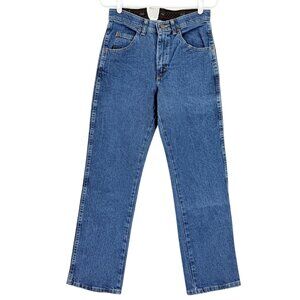 Wrangler Mens Regular Fit Stretch Blue Denim Jeans Size 29x30  Straight Leg NWOT